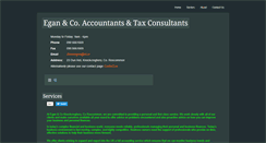 Desktop Screenshot of eganaccountancy.com